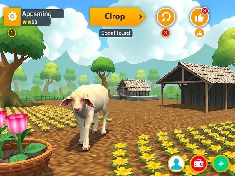 Lassi Farm Quest crop management interface